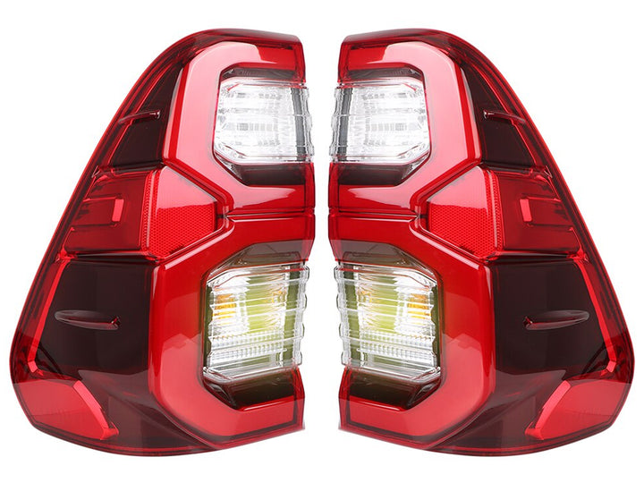 Stops Led Drl de Lujo para Toyota Hilux 2017-2026