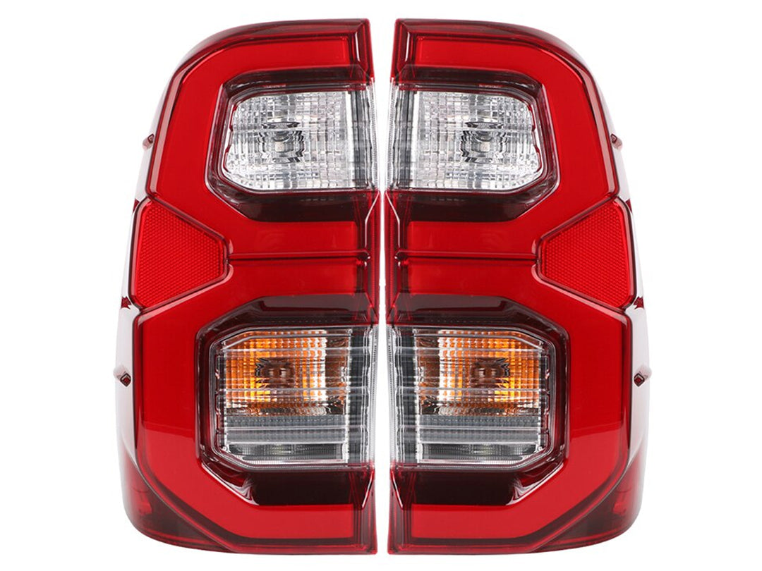 Stops Led Drl de Lujo para Toyota Hilux 2017-2026