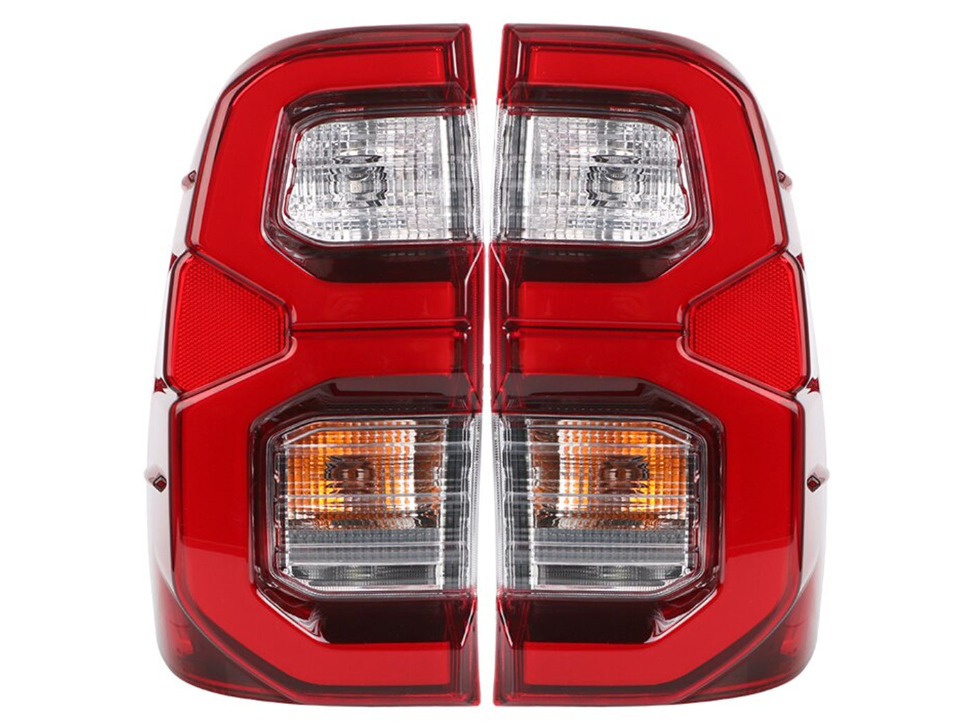 Stops Led Drl de Lujo para Toyota Hilux 2017-2025