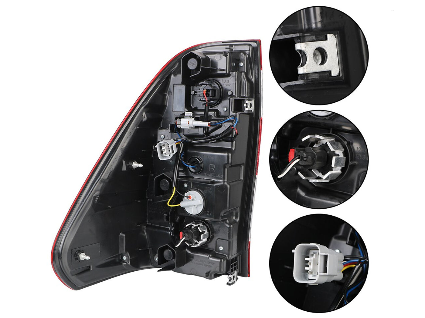 Stops Led Drl de Lujo para Toyota Hilux 2017-2025