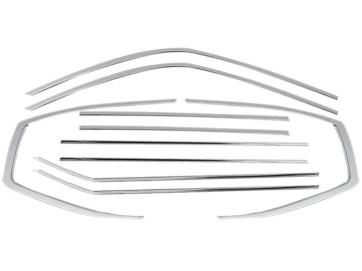 Lamevidrios de Ventana Cromados para Toyota Land Cruiser Lc300 2022-2026