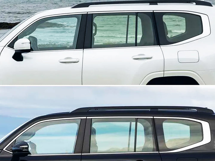 Lamevidrios de Ventana Cromados para Toyota Land Cruiser Lc300 2022-2026