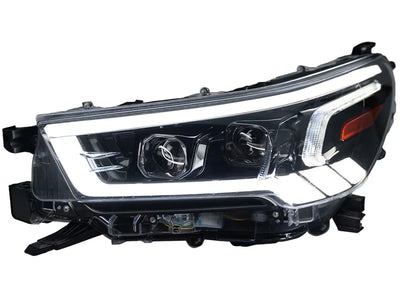 Farolas Led Drl Tipo Dubai Deluxe para Toyota Hilux 2021-2025