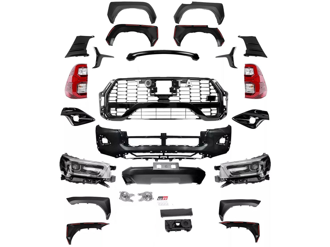 Body Kit de Conversion para Toyota Hilux 2017-2026 a GR Sport