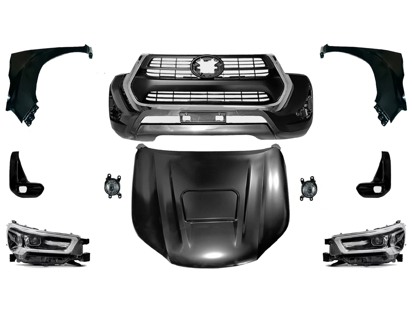 Body Kit de Conversion para Toyota Hilux 2006-2016 a 2025