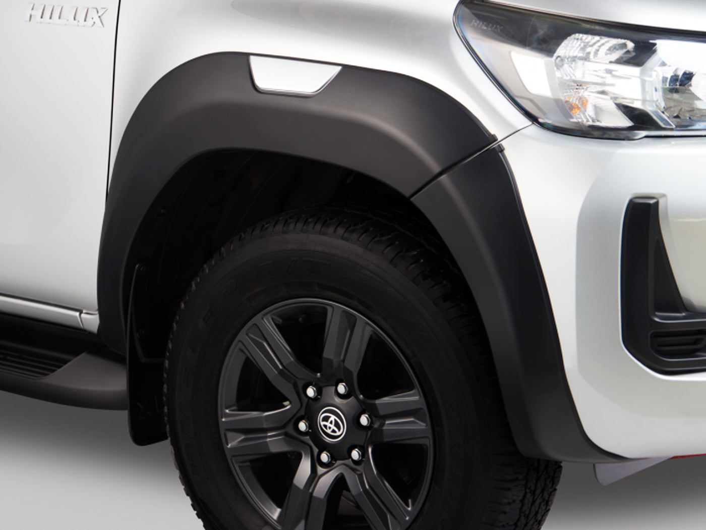 Ampliaciones Tipo GR Sport en Abs para Toyota Hilux 2017-2025