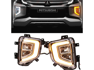 Exploradoras Led Drl Delanteras para Mitsubishi L200 2021-2024