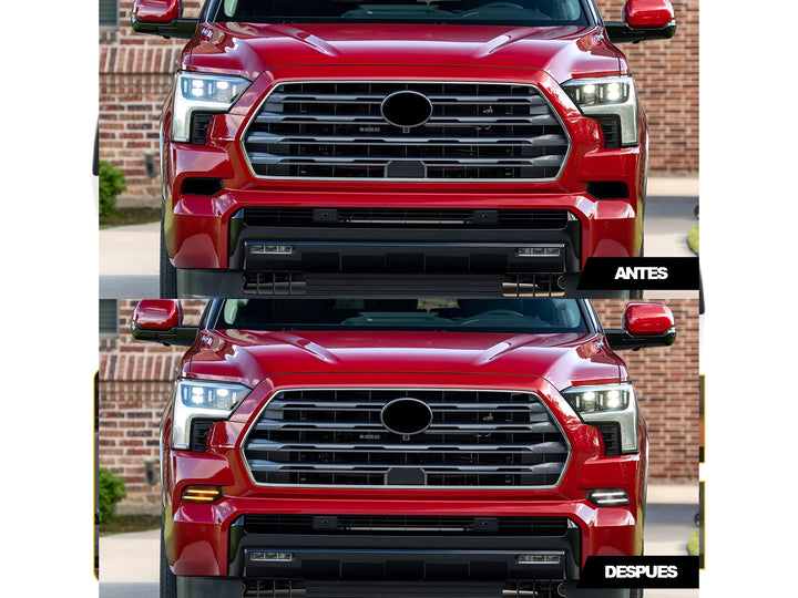 Exploradoras Led Drl Delanteras para Toyota Sequoia 2023-2026