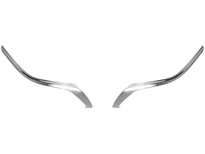 Accesorios Cromados Superiores de Farolas para Toyota Fortuner 2021-2026