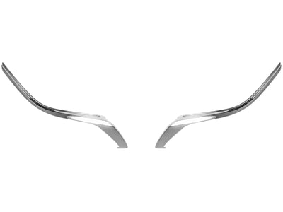 Accesorios Cromados Superiores de Farolas para Toyota Fortuner 2021-2025