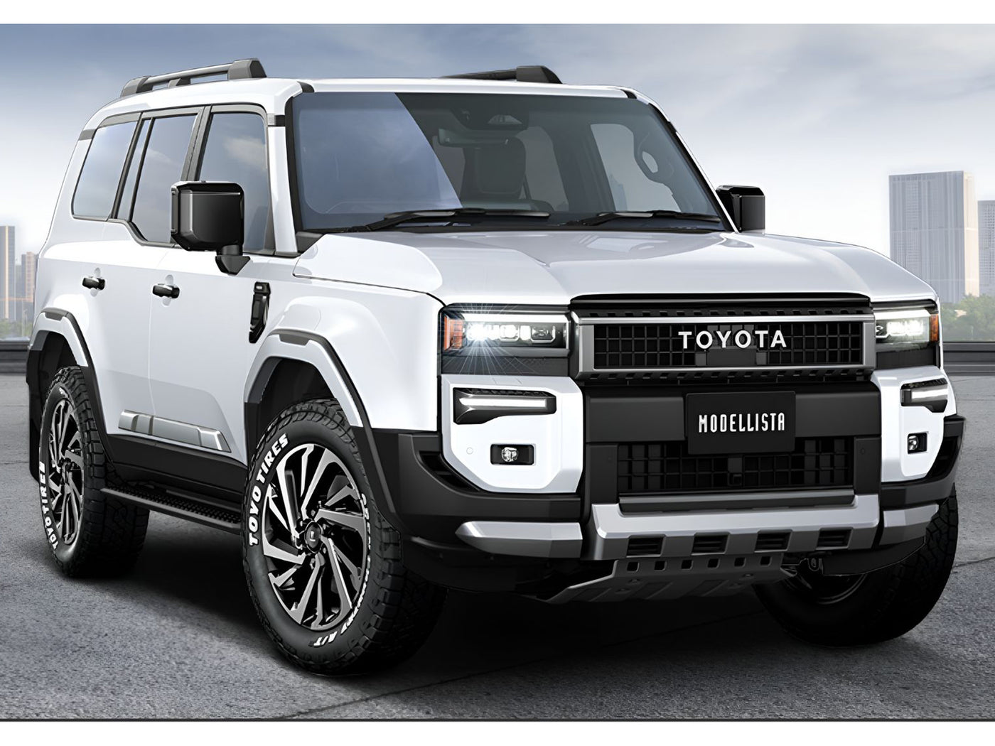 Ampliaciones Tipo Modelista en Abs para Toyota Prado 2025