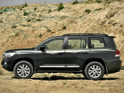 Barras de Techo Laterales para Toyota Land Cruiser Lc200 2008-2021