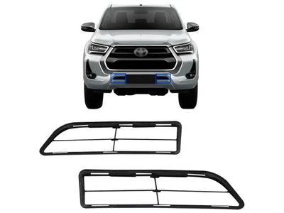 Rejillas Inferiores de Bomper Delantero para Toyota Hilux 2021-2026
