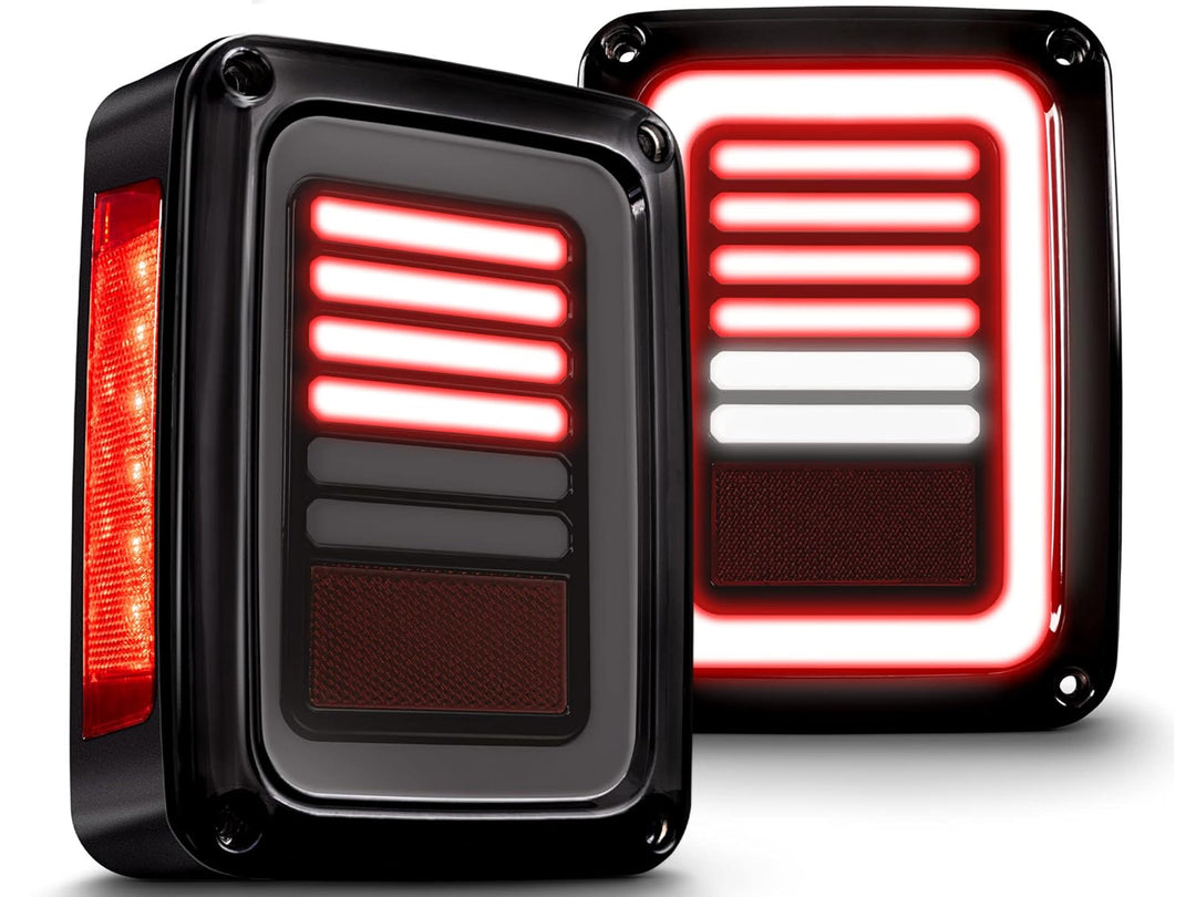 Stops Led Drl de Lujo para Jeep Wrangler 2007-2018