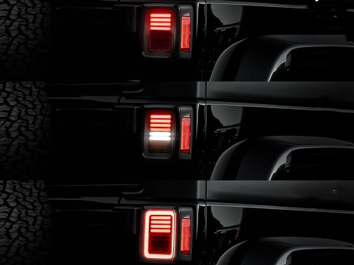 Stops Led Drl de Lujo para Jeep Wrangler 2007-2018