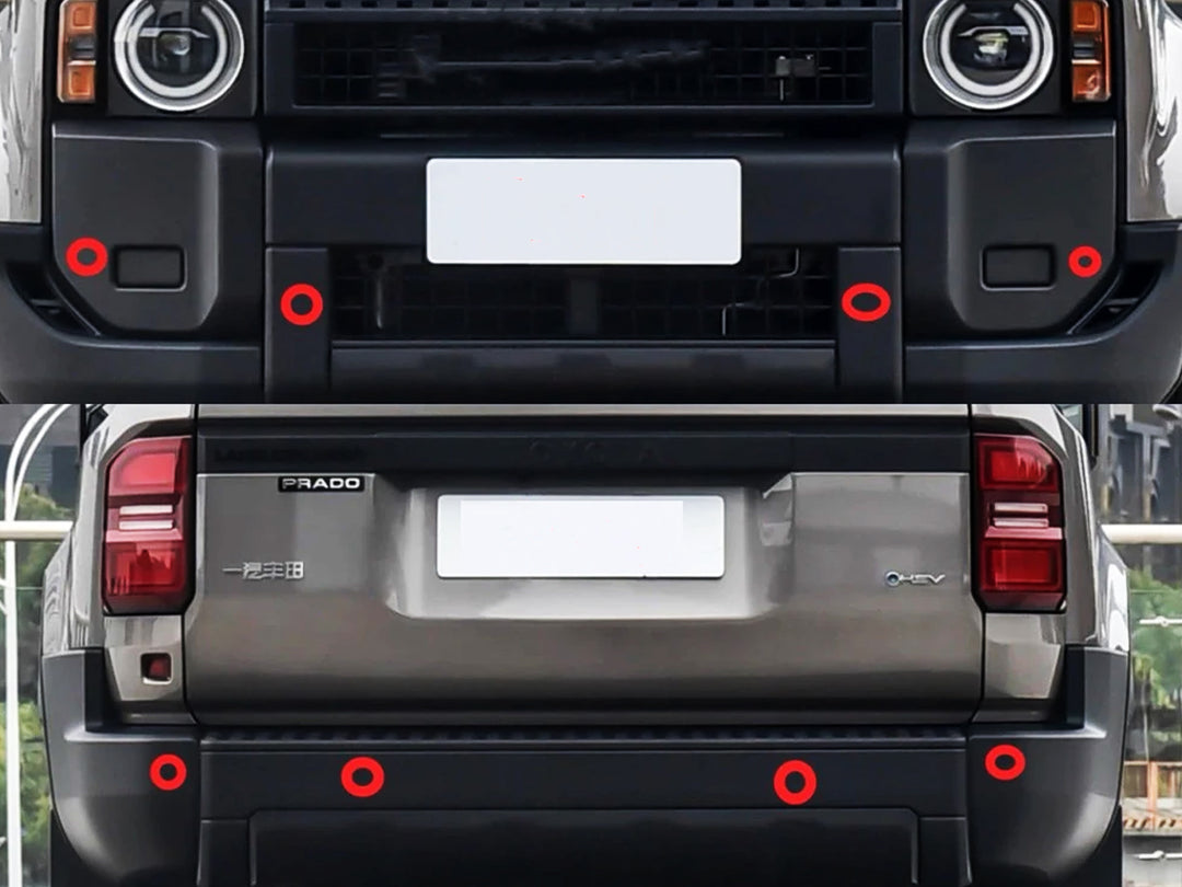 Sensores de Reversa o Aproximacion para Toyota Prado 2025-2026