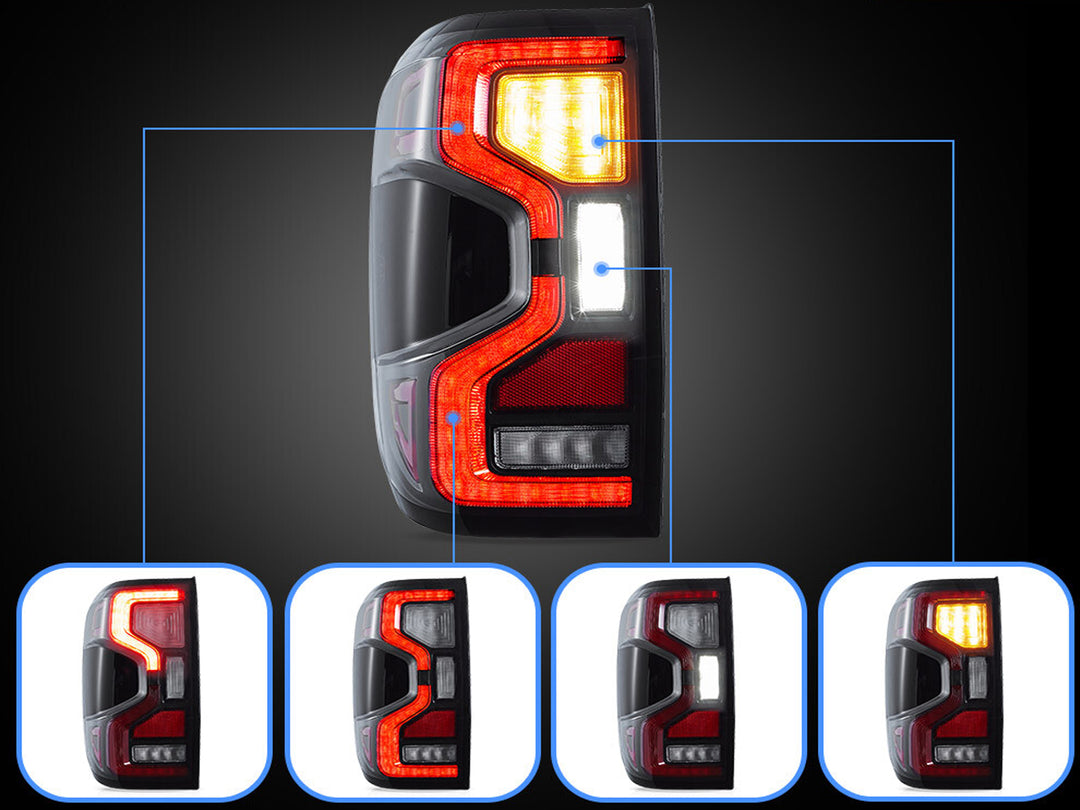 Stops de Led Drl de Lujo para Ford Ranger 2024-2027