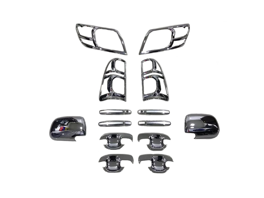 Kit Accesorios Cromados Toyota Hilux 2012-2016