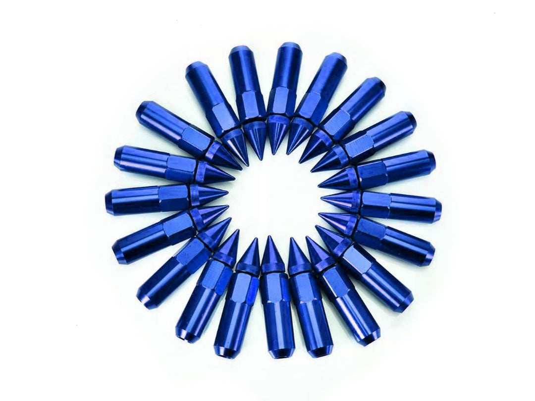 Tuercas Tuning de Lujo para Rines de Carros - Azul