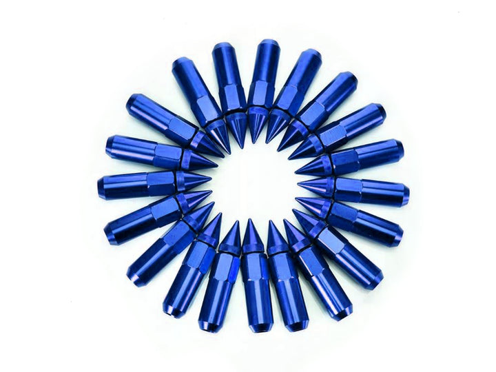 Tuercas Tuning de Lujo para Rines de Carros - Azul