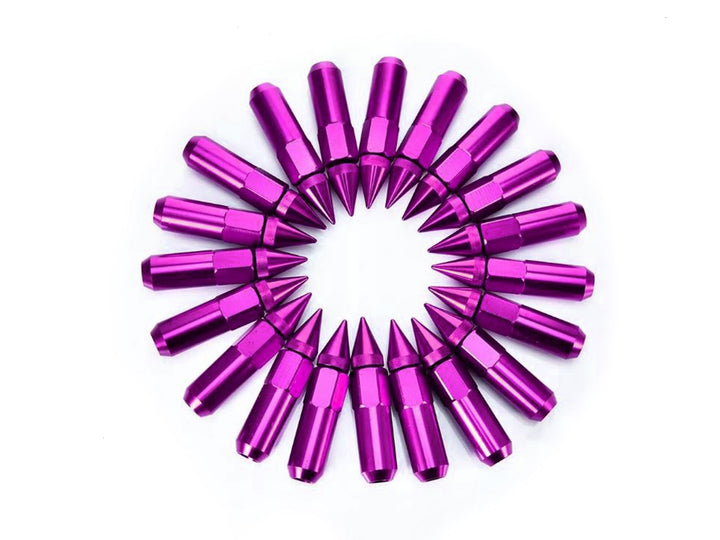 Tuercas Tuning de Lujo para Rines de Carros - Morada