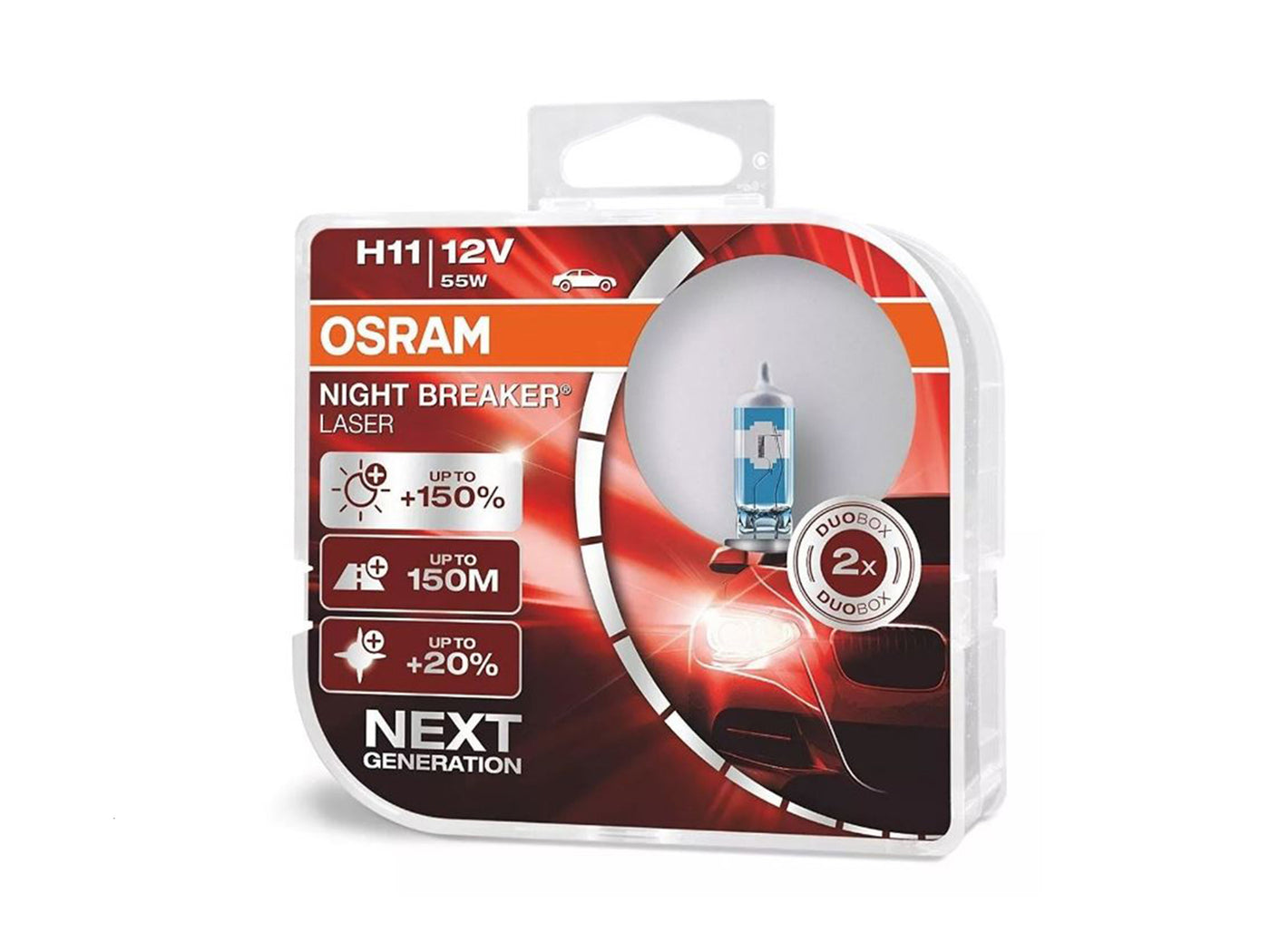 Bombillos H11 Osram / Night Breaker 150%