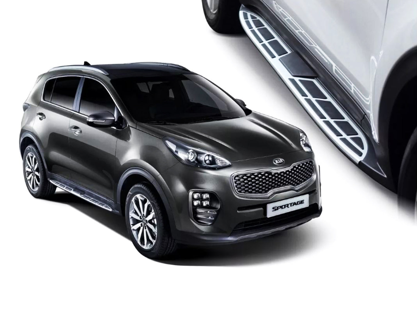 Estribos Originales para Carros Kia Sportage QL 2017-2021