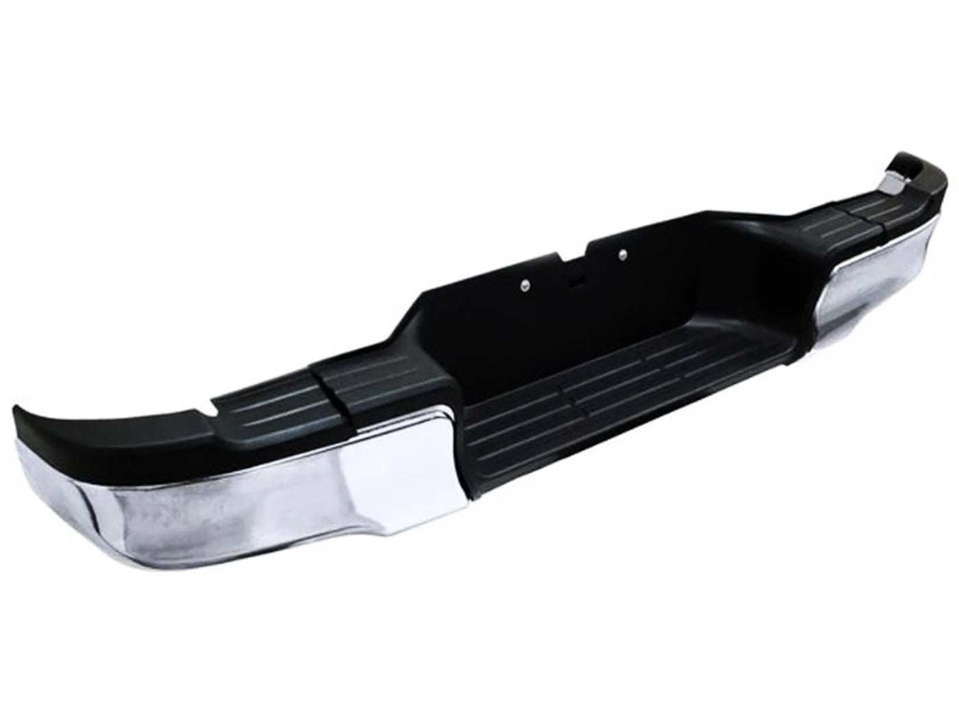 Bomper Trasero Curvo Cromado para Toyota Hilux 2017-2025