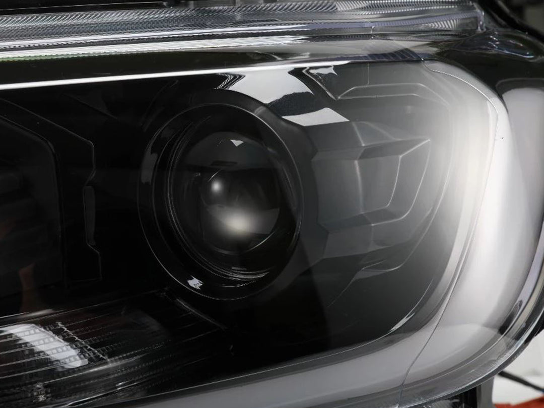 Farolas Led Drl Tipo Mustang para Ford Ranger 2017-2023