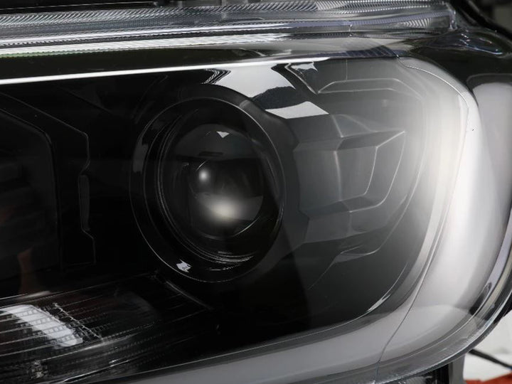Farolas Led Drl Tipo Mustang para Ford Ranger 2017-2023