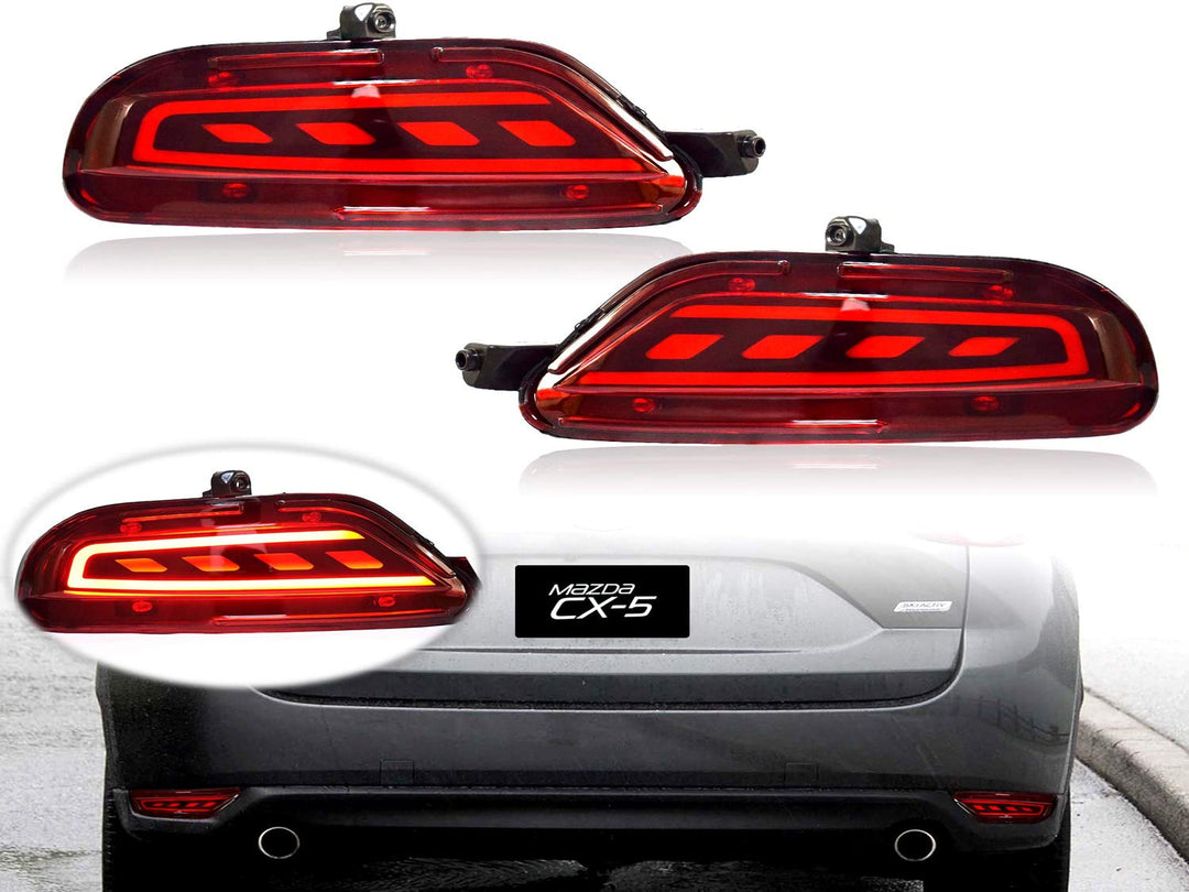 Exploradoras Rbl Led Traseras Originales para Mazda Cx5 2018-2022