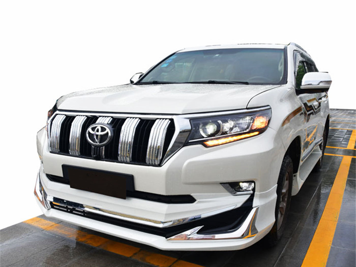 Body Kit Inferior Modelista para Toyota Prado 2018-2024