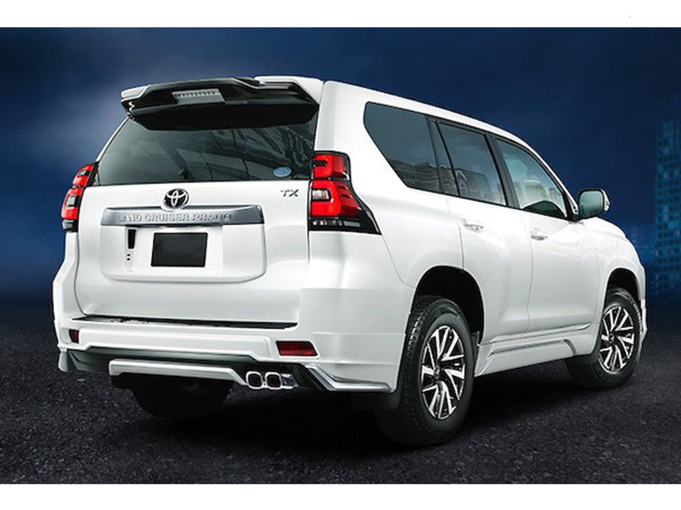 Body Kit con Drl Original para Toyota Prado 2018-2023