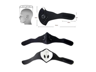 Tapabocas o Mascara de Antipolucion tipo Balaclava
