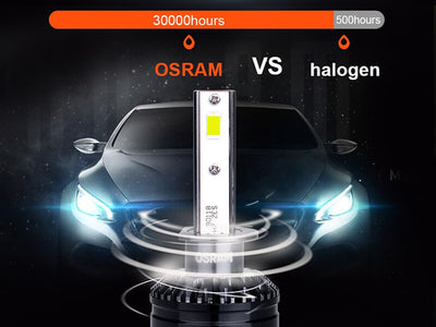 Bombillos o Luces Led H4 Osram Cool White de 6000K