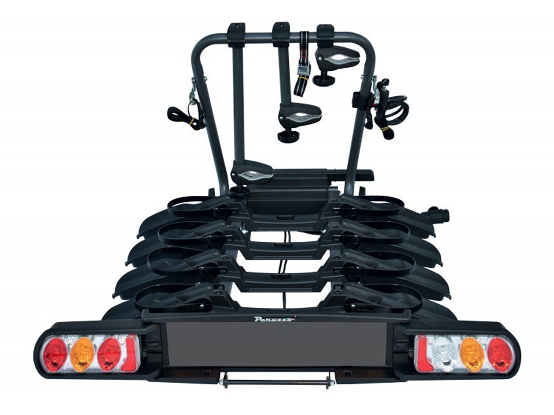 Portabicicletas Peruzzo Pure Instinct de 2-3-4 Puestos para Carros con Tiro de Arrastre