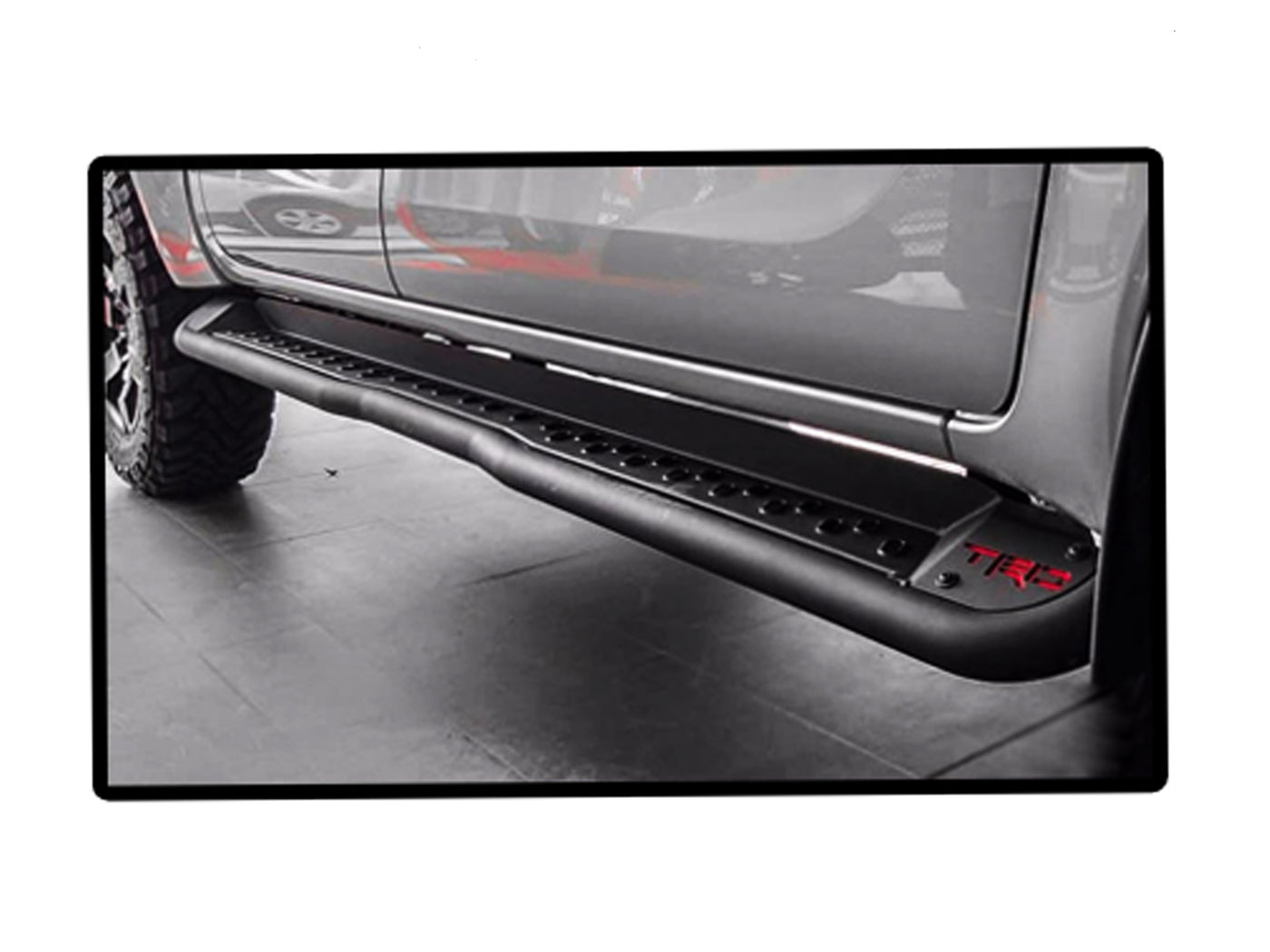 Estribos TRD o Pasos Laterales para Toyota Hilux 2017-2025