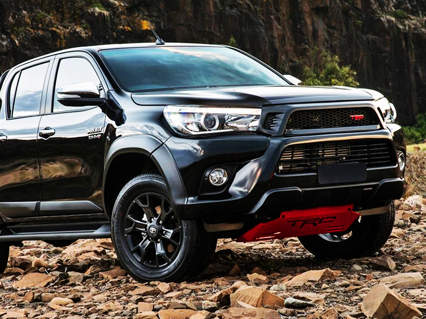 Protector o Carter de Lujo TRD para Toyota Hilux 2017-2025