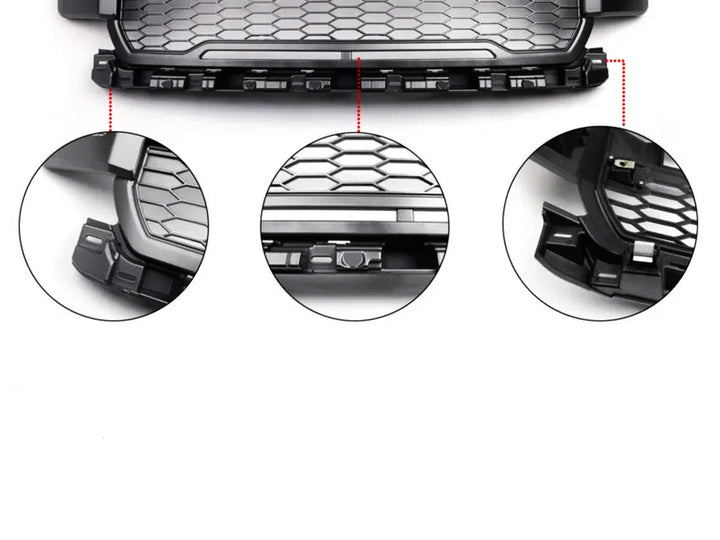 Persiana de Lujo Tipo Raptor para Ford F-150 2018-2020