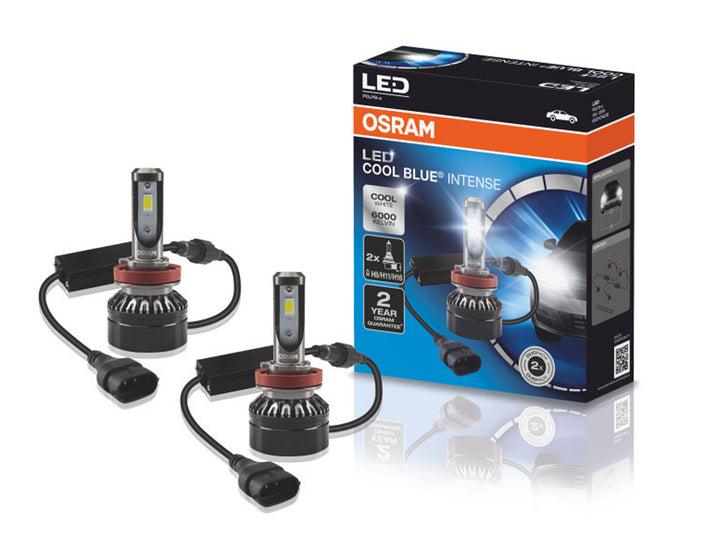 Bombillos o Luces Led H8-H11-H16 Osram Cool Blue Intense de 6000K