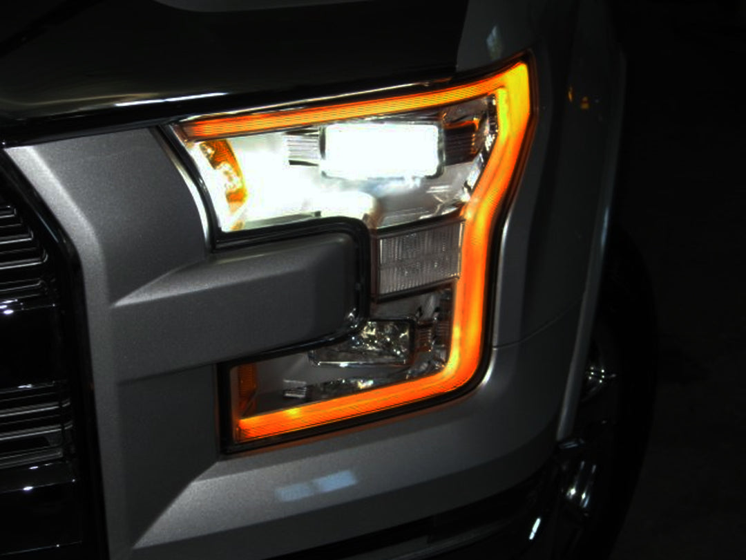 Farolas Led Drl Tipo Raptor Platinum para Ford F-150 2015-2017
