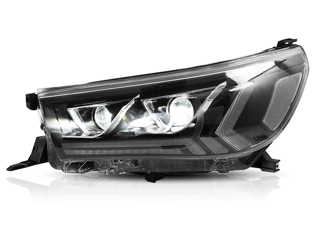Farolas Led Drl Tipo Dubai Deluxe para Toyota Hilux 2017-2020