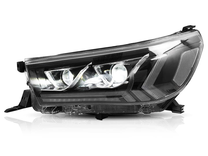 Farolas Led Drl Tipo Dubai Deluxe para Toyota Hilux 2017-2020