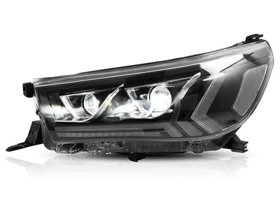 Farolas Led Drl Tipo Dubai Deluxe para Toyota Hilux 2017-2020