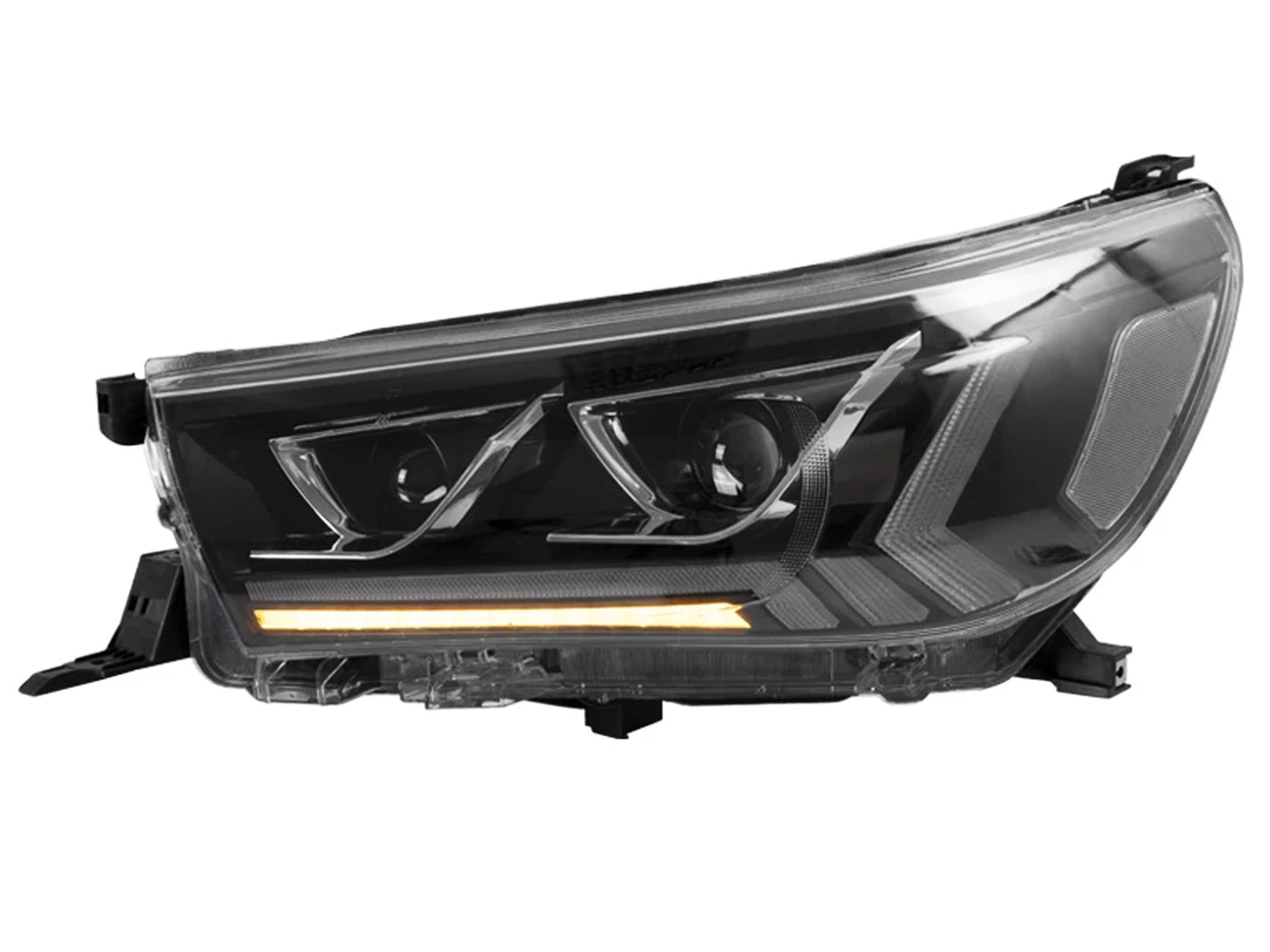 Farolas Led Drl Tipo Dubai Deluxe para Toyota Hilux 2017-2020
