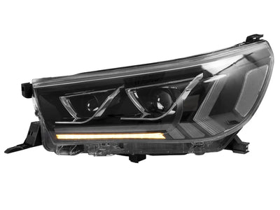 Farolas Led Drl Tipo Dubai Deluxe para Toyota Hilux 2017-2020