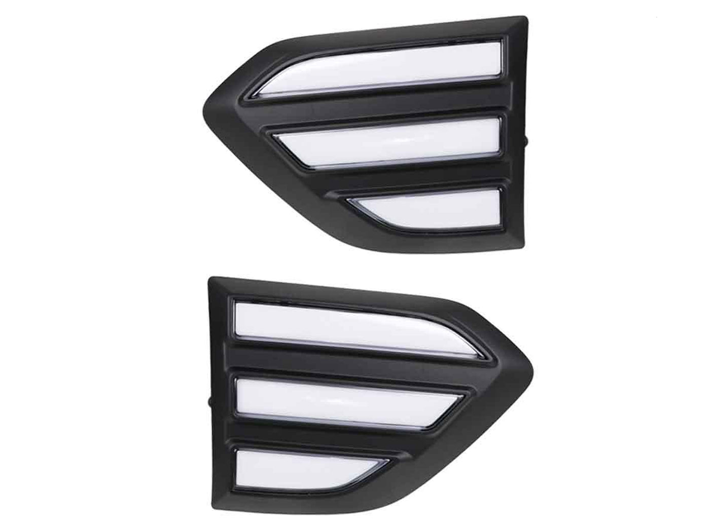 Branqueas Laterales Led Drl Tipo Raptor para Ford Ranger 2017-2023