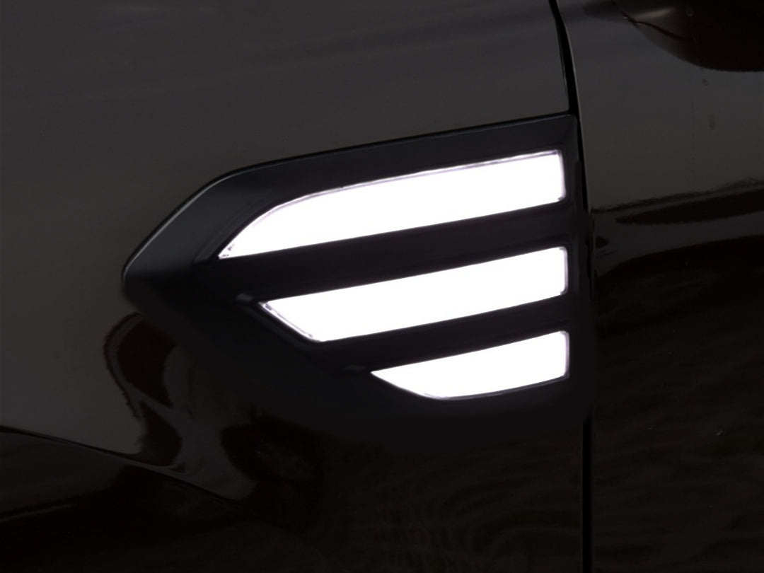Branqueas Laterales Led Drl Tipo Raptor para Ford Ranger 2017-2023