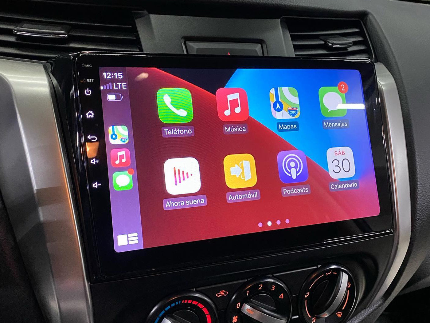 Radio Android 9" para Nissan Frontier NP300 2016-2025