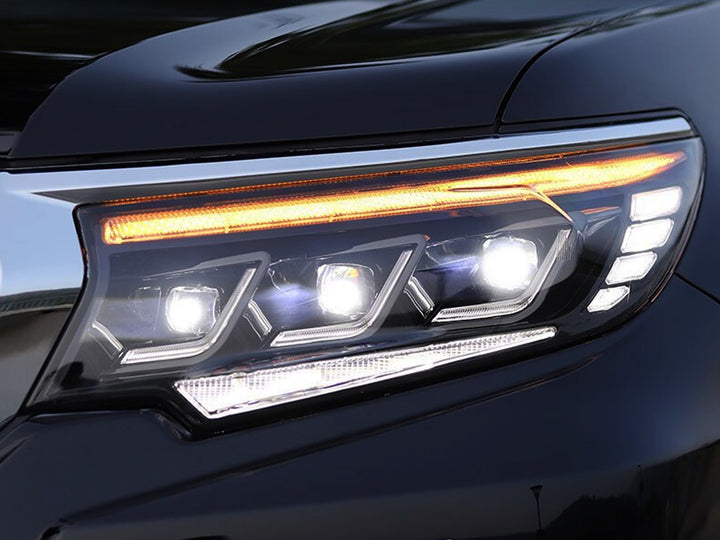 Farolas Led Drl Tipo Lexus para Toyota Prado 2018-2024